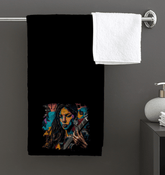 Guitar Is Her Voice Bath Towel - Beyond T-shirts